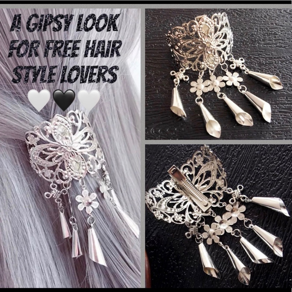 Super Elegant Gipsy Hairclip to Enhance your Casual or Night Our Hair look